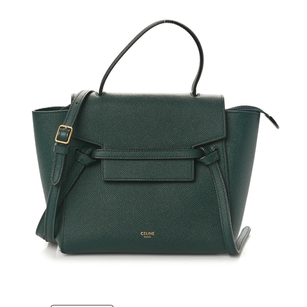🔥 NWT.  **Authentic** Celine Micro Belt Bag in Amazone Grained Calfskin - Picture 3 of 10